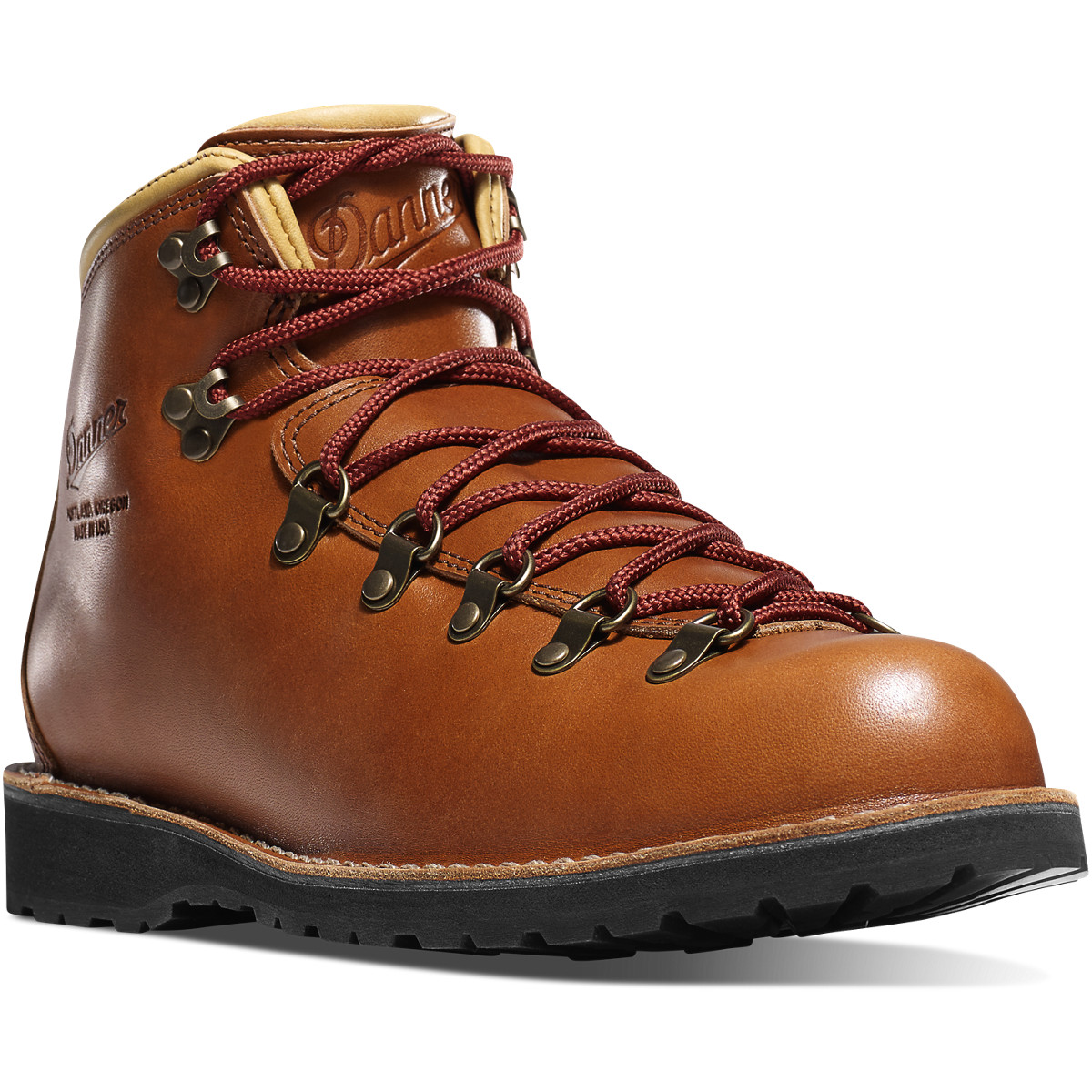 Danner Mens Mountain Pass Hiking Boots Brown - CFW459826